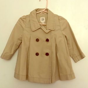 GAP 18-24 months baby trench coat
